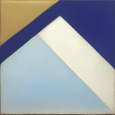 Large Minimalism Original Fine Art Painting 3x3 ft. Post-Modern Demrin OOAK NEW picture
