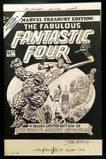 Marvel Treasury Edition #2 by John Romita 11x17 FRAMED Original Art Poster Comic picture