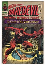 Daredevil 13 1966 Marvel Comics VG+ 4.5 Kazar Zabu Lord Plunder Karen Page picture