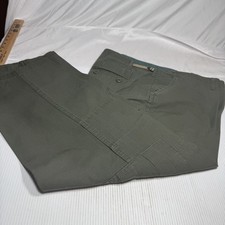 Vintage 1960s US Mil. Cotton Ripstop Cargo Trousers Sz XL - #3 picture