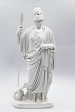 Athena Pallas Giustiniani Statue –Matte White Greek Goddess | Size Option | picture