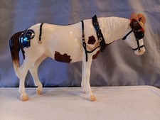 Breyer 2012 Vintage Club SR Gus Glossy Pinto Old Timer picture