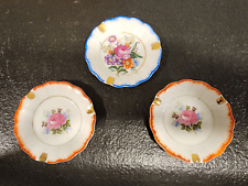 Japanese Floral Mini Trinket Plates Set Of 3 picture