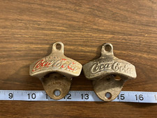 Drink Coca Cola Starr X Wall Mounted Bottle Openers x2 VINTAGE See Images VINT picture