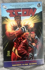 Icon A Hero's Welcome TPB Milestone DC Comics 2009 Dwayne McDuffie Static picture
