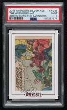 2015 Marvel The Avengers: Silver Age Archive Cuts Avengers #45 PSA 9 MINT i1f picture