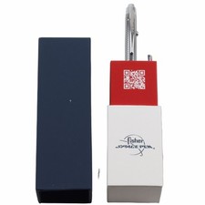 Fisher Original Astronaut Space Pen PR4 Black Ink Medium Point Back Grid Design picture