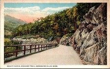 Beauty Curve Berkshire Hills Mohawk Trail Massachusetts MA WB Postcard L8 picture