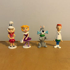 Vintage 1990s The Jetsons cake toppers George, Jane, Judy, and Astro  picture