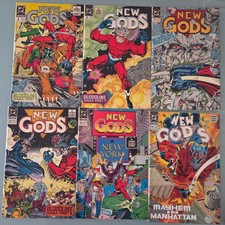 NEW GODS SET OF 11 ISSUES (1989) DC COMICS MARK EVANIER ORION DARKSEID picture