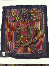 Estate Vintage Kuna Mola Folk Art Textile 16