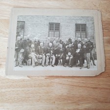 Antique 1908 Fraternal Photo Carl Christian Etting Uniform picture