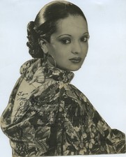 Nina Mae McKinney Hand Signed Photo Dedicated To Her Husband 1930s picture