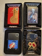 4 Mint Condition Zippo Lighters picture