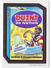 1967 Topps Wacky Packages DIE-CUT Series #2 DUZN'T DO NUTHIN' rare variant nm+ picture