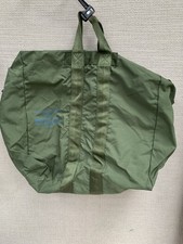 Vtg 80s US Air Force Aviators Kit Bag / Army Duffel Tote Bag Pilots Helmet Bag picture