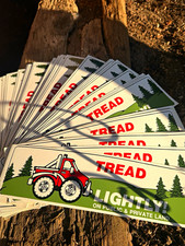 VTG USFS BUMPER STICKERS Tread Lightly on Public and Private Land 30+  in total  picture