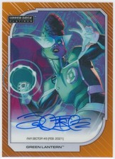 2026 Platinum DC Green Lantern (Jo Mullein) Jamal Igle 18/25 Auto Orange Rainbow picture