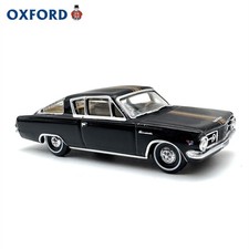 1:87 Scale Diecast Model - Black Plymouth Coupe Alloy Vintage Car picture
