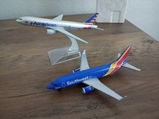 American B777 Model & Southwest B737 Model - 6 Inches Long 1/400 picture