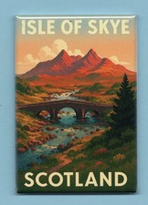 ISLE OF SKYE SCOTLAND TRAVEL POSTER *2X3 FRIDGE MAGNET* WORLD VACATION BRITAIN picture