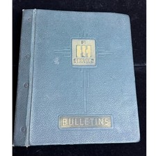 Vintage 1940 International Harvester Motor Truck Service Bulletins: Burco Binder picture
