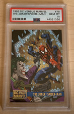 1995 DC Versus Marvel #78 💎 THE JOKER and SPIDER-MAN  💎 PSA 10 💎 POP 1 💎 picture
