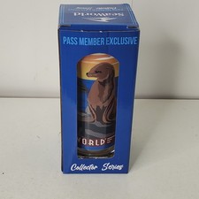SeaWorld 2022 Pass Member Exclusive Sea Lion 11 Oz Glass Collector Series picture