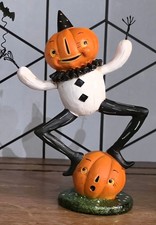 Retired Johanna Parker Halloween Pumpkin Peeps Dancing Pete Figure picture