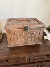 Vintage Mary Klein Ornate Sewing Box SC-4015 Victorian Style Craft Organizer picture