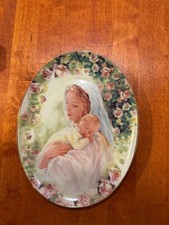 Vintage Missionary Association Madonna & Child Porcelain Plate picture