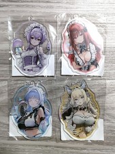 NIKKE and GALLERY Cafe Acrylic Keychain Complete Set of 4 picture