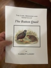 Button Quail Book - The Care Breeding and Genetics of the Button Quail Book picture