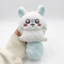 Cute Chiikawa Plush Doll Keychain Momonga Doll Toy Mascot Ornament Gifts. picture
