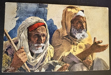 vtg postcard Types de Vieux Mendiants Algeria ADIA Lucas-Robiquet picture