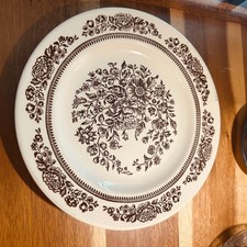 Johnson Brothers Old Britain Castles Sussex Floral Dinner Plate picture