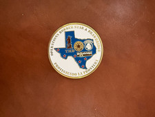 RARE TX Rangers/TXMD Challenge Coin – Drawbridge & Border Star, Secret Squirrel picture