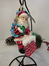 Christopher Radko 2006 Nick Chiminy Santa Chimney Ornament 1013526 Poland 6