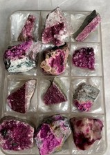 Beautiful Pink Cobaltocalcite – 12 Piece Lot 💗 (Collector Grade) picture