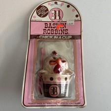 New Baskin Robbin’s Vintage 1987 Play Food Chick In A Cup picture