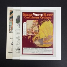 Vintage 1926 1946 Cruise Ship Sea Travel Magazine Ads (Lot of 3) Red Star Line picture