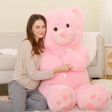 Morismos 5Ft Giant Teddy Bear Stuffed Animal Large Stuffed Bear Footprints Big picture