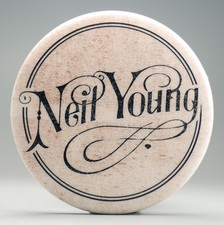 Neil Young Button Pin 2.25