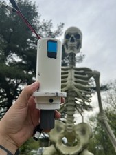12’ Skeleton Head Turning Module Motorized Accessory For Home Depot Skelly picture