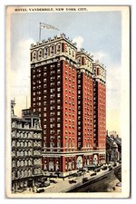 Vintage 1920s - Hotel Vanderbilt New York City, New York Postcard (Posted 1923) picture