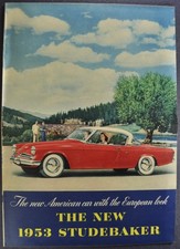 1953 Studebaker Brochure Commander Champion Starliner Excellent Original 53 picture