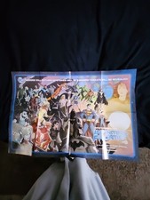 RARE Promo Poster INFINITE FRONTIER AQUAMAN POSSIBILITIES 36x24 Folded Unused  picture