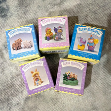 Hallmark Merry Miniatures Lot of 5 Vintage 1995-1997 Mint In Box picture