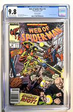 CGC 9.8 Web of Spider-Man #56 Mark Jewelers 💎 Rare Insert,  🕸  Highest MJ picture