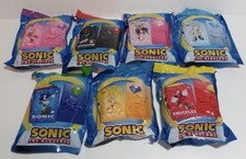 Wendy’s Sonic the Hedgehog 35th anniversary Kids Meal Toys ALL 7 Different Boxes picture
